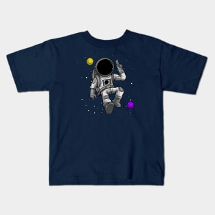 funky astronaut Kids T-Shirt